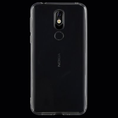 Nokia 7.1 Cover Schutzhülle TPU Silikon Ultra Dünn Transparent