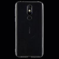 Nokia 7.1 Cover Schutzhülle TPU Silikon Ultra Dünn Transparent