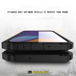 Samsung Galaxy A20 / A30 Schutzhülle TPU Silikon/PC Carbon Design Rose/Gold