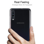 Samsung Galaxy A70 Cover Schutzhülle TPU Silikon Transparent