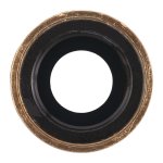 iPhone XR Kamera Linse Objektiv Rück Modul Glas Abdeckung Ring Gold