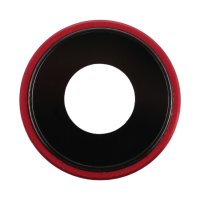iPhone XR Kamera Linse Objektiv Rück Modul Glas Abdeckung Ring Rot