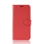 Huawei Honor 10 Handytasche Ledertasche Standfunktion Kartenslot Rot
