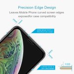 Apple iPhone 11 Pro Max Displayschutzglas Glasfolie Full Screen Schwarz
