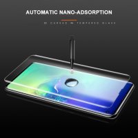 Samsung Galaxy Note10+ Displayschutzglas Glasfolie Full Screen UV Liquid