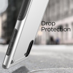 Samsung Galaxy Note10 Schutzhülle PC+TPU Silikon kombi Design Armee Grün