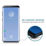 Samsung Galaxy S10+ Displayschutzglas Glasfolie gewölbt Fingerprint Schwarz