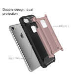 iPhone SE (2020) iPhone 8/7 Schutzhülle TPU Silikon/PC Carbon Design Rose/Gold