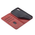 iPhone XR Case Handytasche Ledertasche Standfunktion Kartenslot Rot