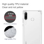Huawei P30 Lite Cover Schutzhülle TPU Silikon Kantenschutz Transparent