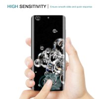 Samsung Galaxy S20 Ultra Displayschutzglas Glasfolie Full Screen Schwarz