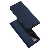 Samsung Galaxy S20 Ultra Handytasche Ledertasche Standfunktion DeLuxe Blau