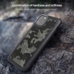 iPhone 11 Pro Cover Schutzhülle TPU Silikon/PC/Stoff Kombi Camouflage Motiv