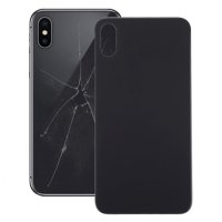 iPhone XS Akkufachdeckel Backcover Glasplatte Rückseite Ersatzteil Schwarz