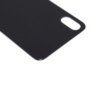 iPhone XS Akkufachdeckel Backcover Glasplatte Rückseite Ersatzteil Schwarz