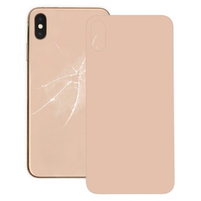 iPhone XS Akkufachdeckel Backcover Glasplatte Rückseite Ersatzteil Gold