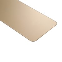 iPhone X Akkufachdeckel Akkudeckel Backcover Glasplatte Ersatzteil Gold
