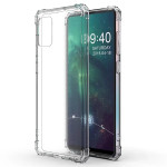 Samsung Galaxy A71 Cover Schutzhülle TPU Silikon Kantenschutz Transparent