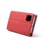 Handytasche für Samsung Galaxy A51 Ledertasche Standfunktion DeLuxe Rot