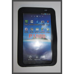 Samsung Galaxy Tab GT P1000 Cover Case Schutzhülle TPU Silikon Schwarz