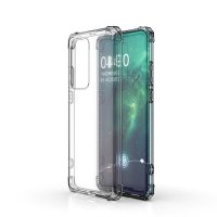 Huawei P40 Pro Cover Schutzhülle TPU Silikon Kantenschutz Transparent