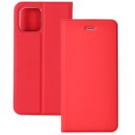 iPhone 12 mini Case Handytasche Ledertasche Standfunktion DeLuxe Rot