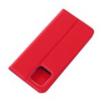 iPhone 12/12 Pro Case Handytasche Ledertasche Standfunktion DeLuxe Rot
