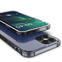 iPhone 12 Pro Max Cover Schutzhülle TPU Silikon Kantenschutz Transparent