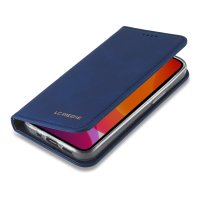 iPhone 12 mini Case Handytasche Ledertasche Standfunktion Imeeke Blau
