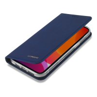 iPhone 12/12 Pro Case Handytasche Ledertasche Standfunktion Imeeke Blau