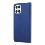 iPhone 12/12 Pro Case Handytasche Ledertasche Standfunktion Imeeke Blau