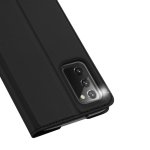 Samsung Galaxy Note20 Handytasche Ledertasche Standfunktion Ultra Dünn Schwarz