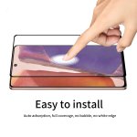 Samsung Galaxy Note20 Displayschutzglas Glasfolie Full Screen Schwarz