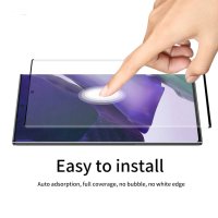 Samsung Galaxy Note20 Ultra Displayschutzglas Glasfolie Full Screen Schwarz