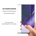 Samsung Galaxy Note20 Ultra Displayschutzglas Glasfolie Full Screen Schwarz