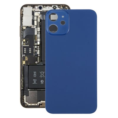 iPhone 12 Akkufachdeckel Backcover Glasplatte Ersatzteil Blau