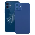 iPhone 12 Akkufachdeckel Backcover Kameraloch Gross Ersatzteil Blau