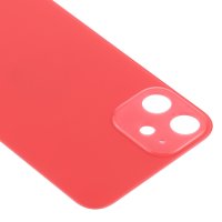 iPhone 12 Akkufachdeckel Backcover Kameraloch Gross Ersatzteil Rot