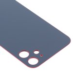 iPhone 12 Akkufachdeckel Backcover Kameraloch Gross Ersatzteil Rot