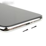 iPhone 11/Pro/Pro Max Display Chargingport Befestigungs Schrauben Set Silber