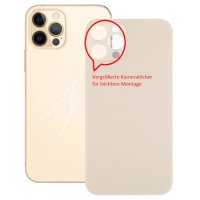 Akkufachdeckel für iPhone 12 Pro Backcover Kameraloch Gross Ersatzteil
