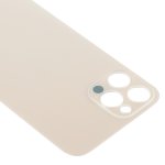 Akkufachdeckel für iPhone 12 Pro Backcover Kameraloch Gross Ersatzteil Gold