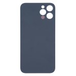 Akkufachdeckel für iPhone 12 Pro Backcover Kameraloch Gross Pazifikblau