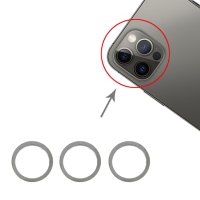 iPhone 12 Pro Max Kamera Linsen Metallring Ring Set...