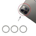 iPhone 12 Pro Max Kamera Linsen Metallring Ring Set Ersatzteil Aqua Blau