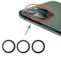 iPhone 11 Pro Max Kamera Linsen Metallring Ring Set Ersatzteil