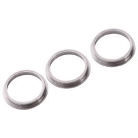 iPhone 11 Pro Max Kamera Linsen Metallring Ring Set Ersatzteil Silber