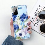 Samsung Galaxy S20 Cover Schutzhülle TPU Silikon Transparent Blumen Motiv