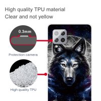 Samsung Galaxy A42 Cover Schutzhülle TPU Silikon Magi Wolf Motiv