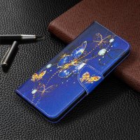 Samsung Galaxy A42 Handytasche Ledertasche Standfunktion Schmetterling Motiv